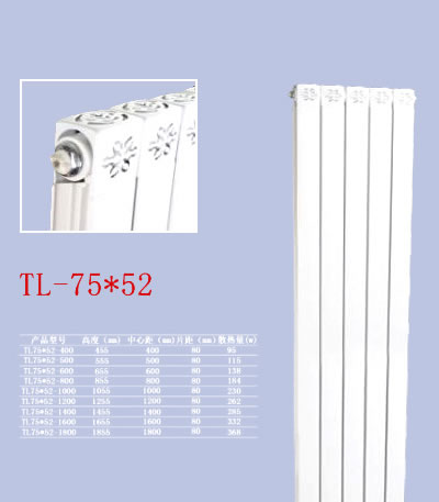 TL-75&52銅鋁複合散熱器